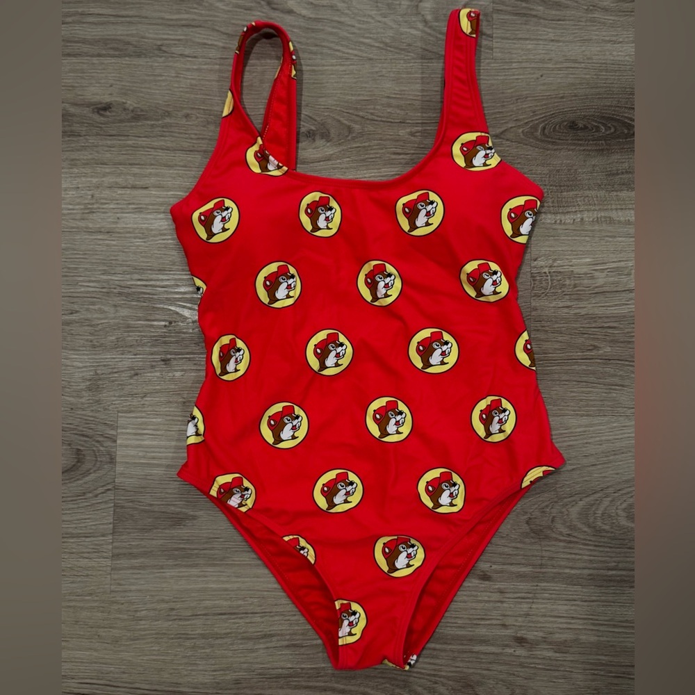 Buccees red swimsuit onepiece XS